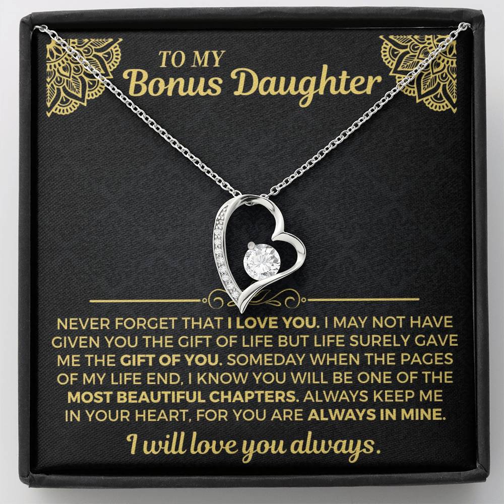 To My Bonus Daughter - Never Forget That I Love You - Gift Set - SS558P