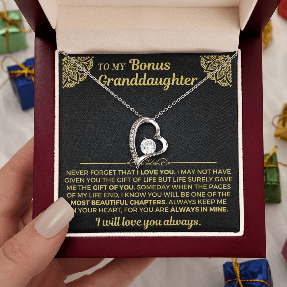 To My Bonus Granddaughter - Forever Love Gift Set - SS558BG