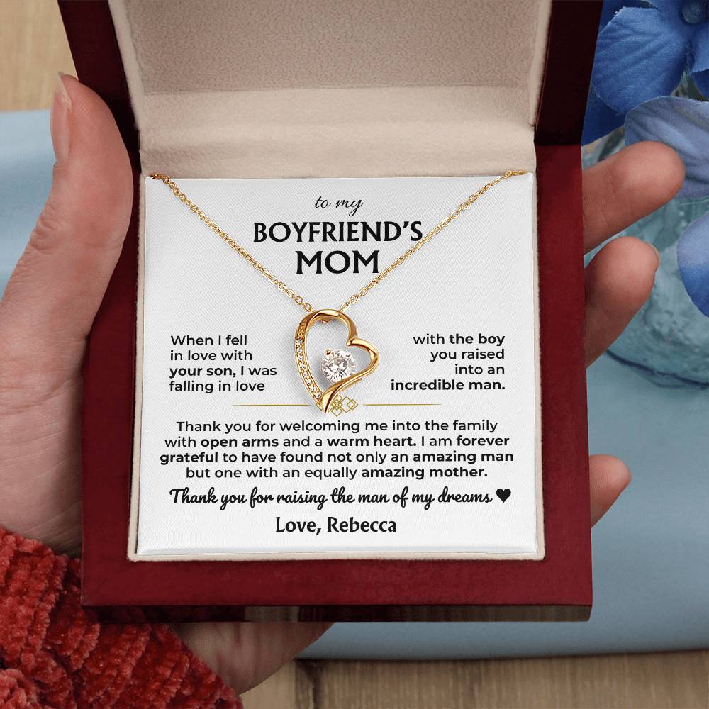 To My Boyfriend's Mom - Forever Love Gift Set - SS594v2