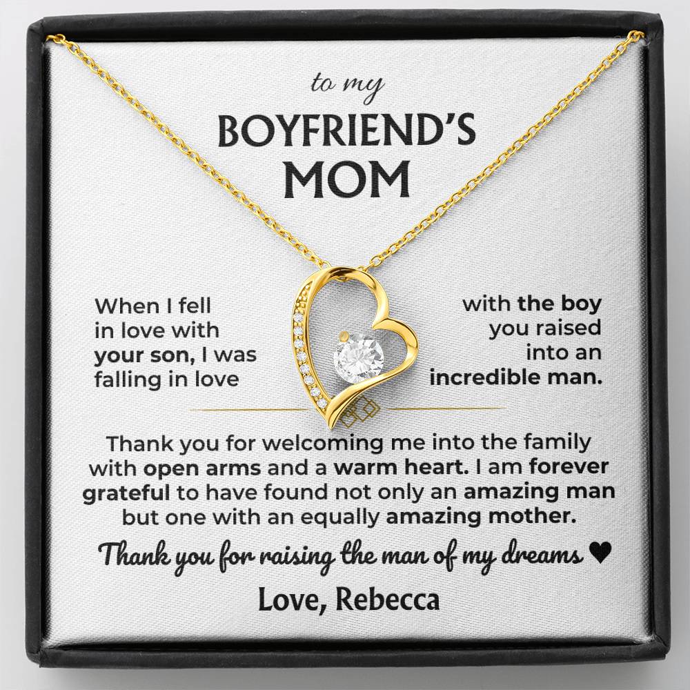 To My Boyfriend's Mom - Forever Love Gift Set - SS594v2