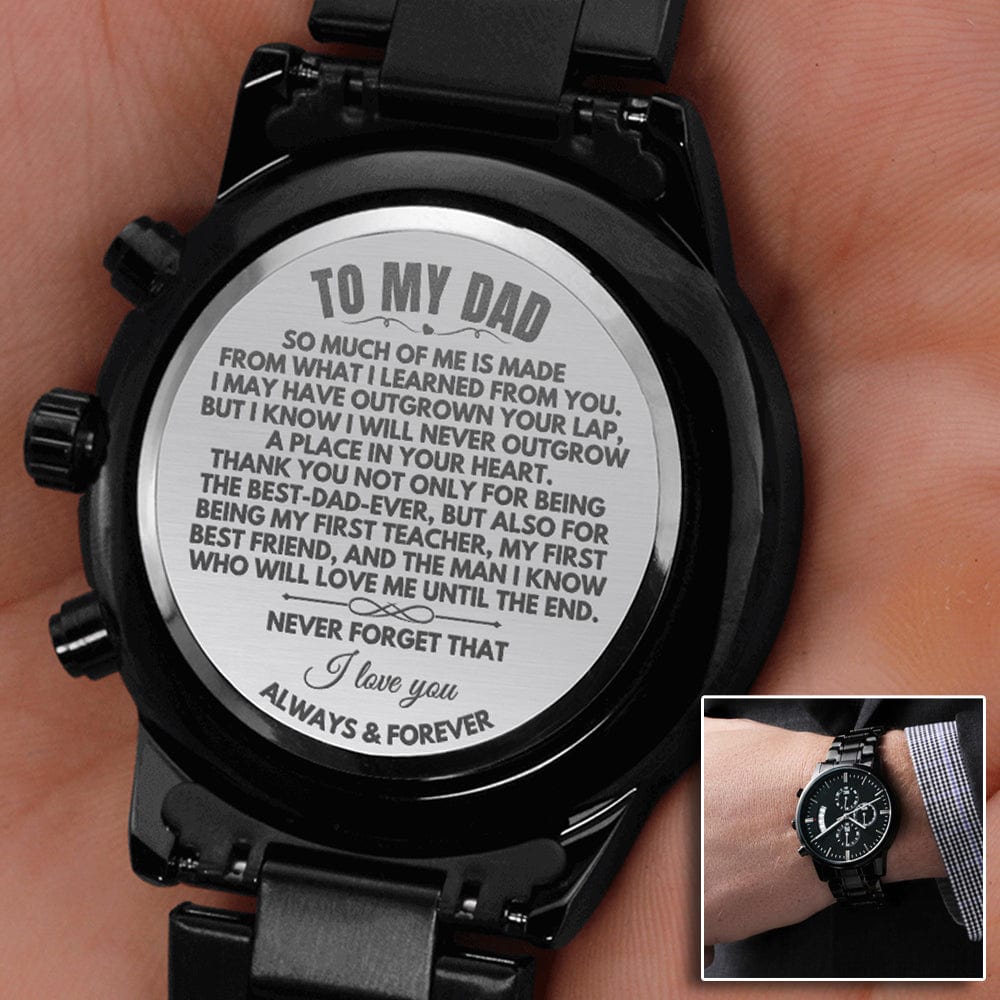 To My Dad - Engraved Premium Watch - SS198