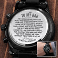 To My Dad - Engraved Premium Watch - SS218