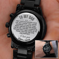 To My Dad - Engraved Premium Watch - SS239