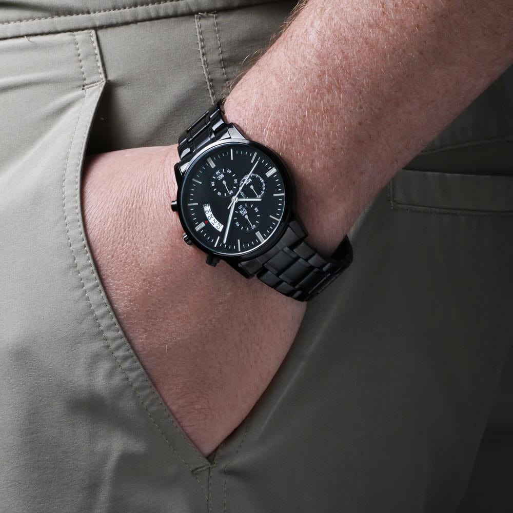 To My Dad - From Daughter - Engraved Premium Watch - SS236