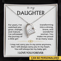 To My Daughter - Always Be My Baby Girl - Necklace Gift Set - SS565