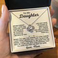 To My Daughter - Always Be There - Love Knot Gift Set - SS445
