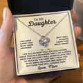 To My Daughter - Always Here For You - Love Knot Gift Set - SS446