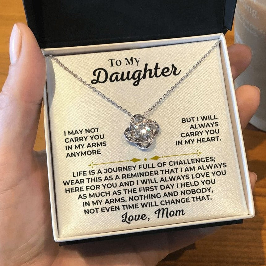 To My Daughter - Always Here For You - Love Knot Gift Set - SS446