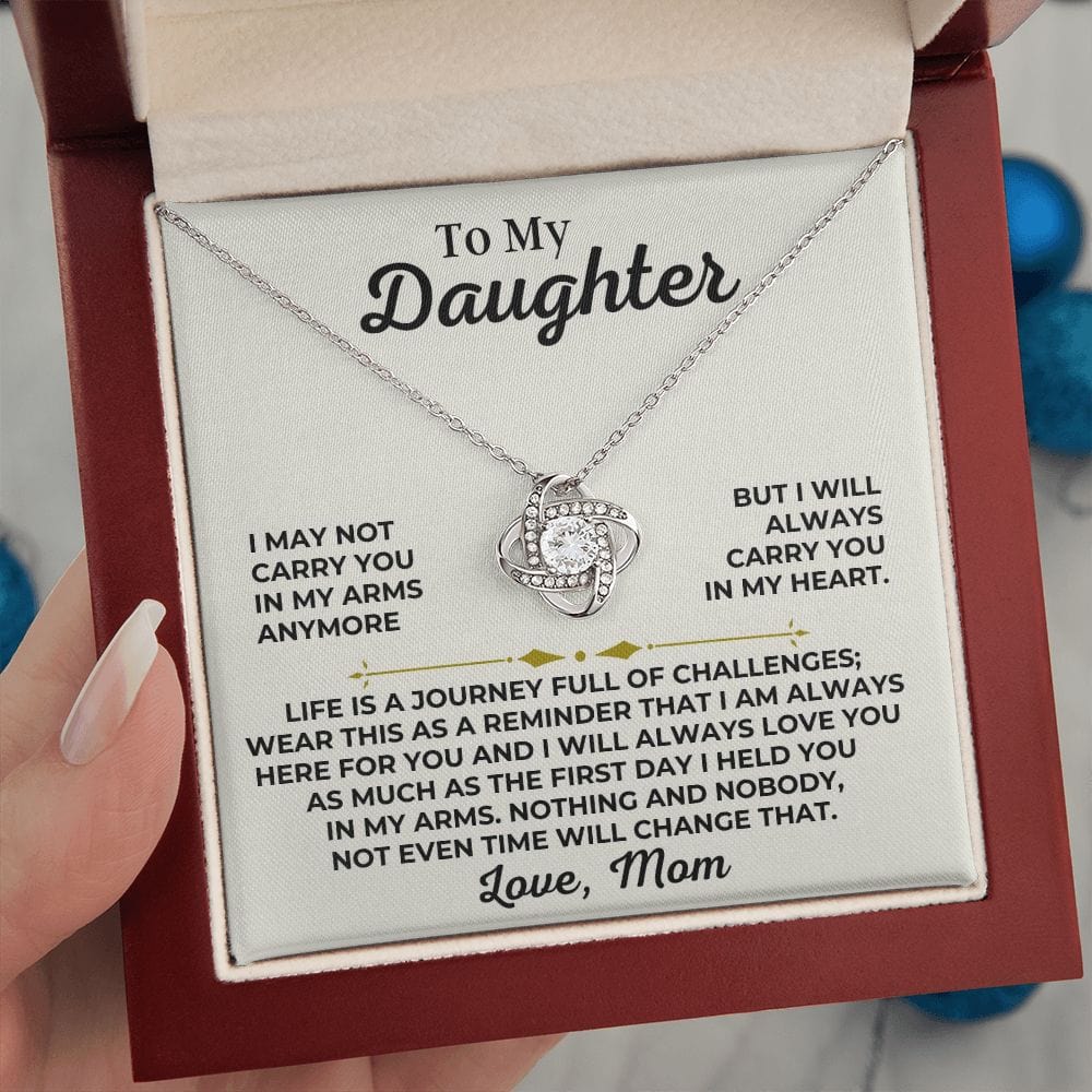 To My Daughter - Always Here For You - Love Knot Gift Set - SS446