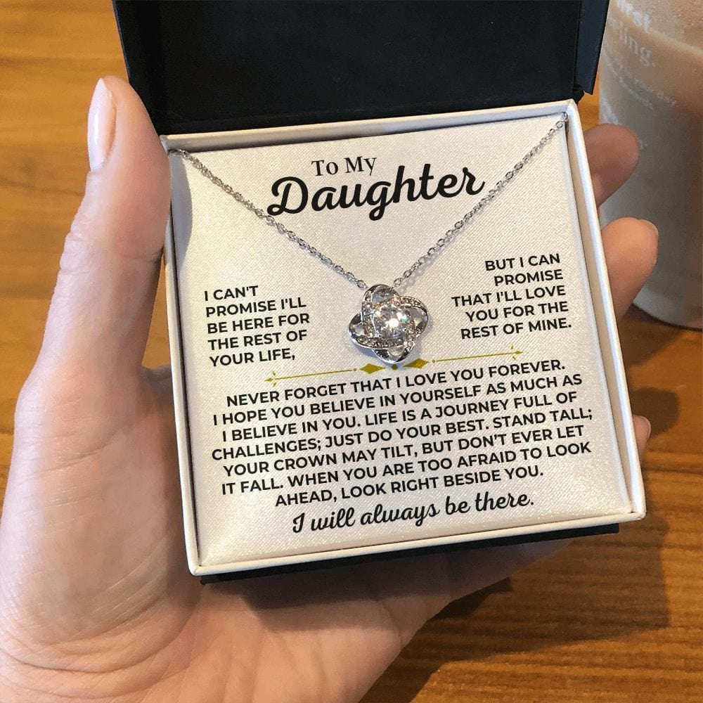 To My Daughter - Beautiful Love Knot Gift Set - SS442