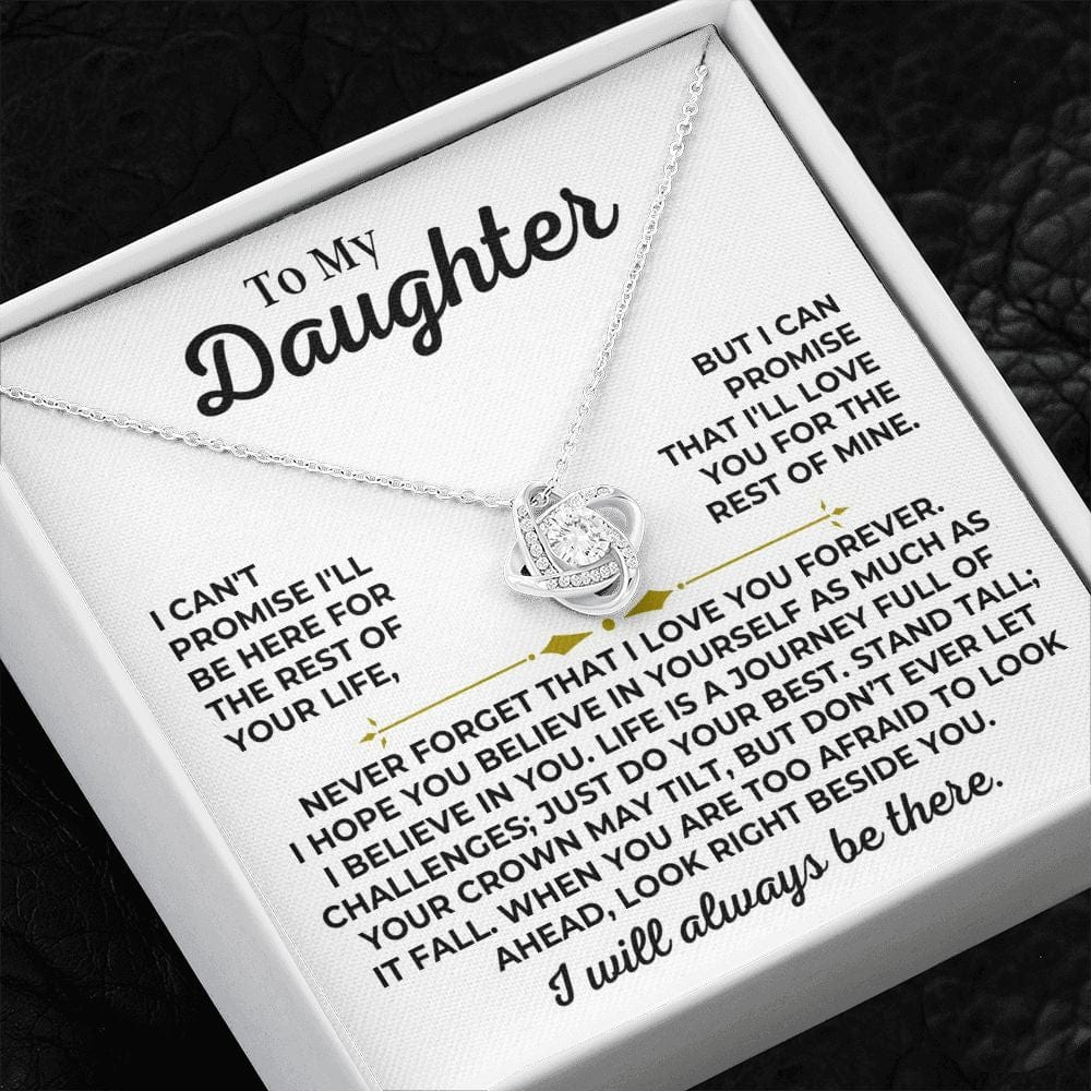 To My Daughter - Beautiful Love Knot Gift Set - SS442