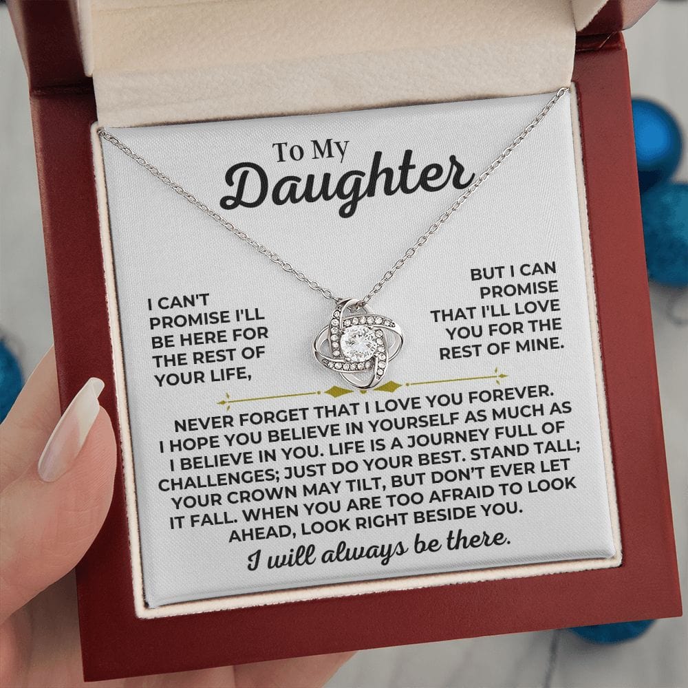 To My Daughter - Beautiful Love Knot Gift Set - SS442