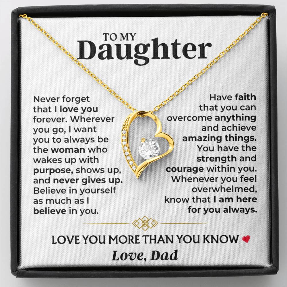 To My Daughter - Dad - Love You More Than You Know - Gift Set - SS604D