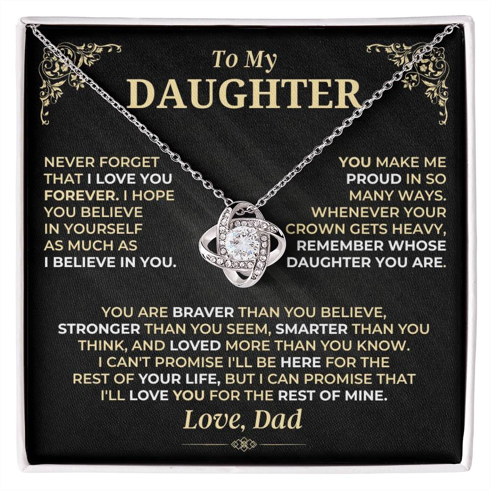 To My Daughter - Love Dad - Beautiful Gift Set - SS490V4