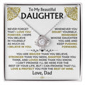 To My Daughter - Love Dad - Beautiful Gift Set - SS500V2