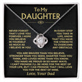 To My Daughter - Love Dad - Beautiful Gift Set - SS542V2