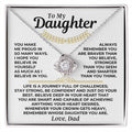 To My Daughter - Love Dad - Beautiful Gift Set - SS544