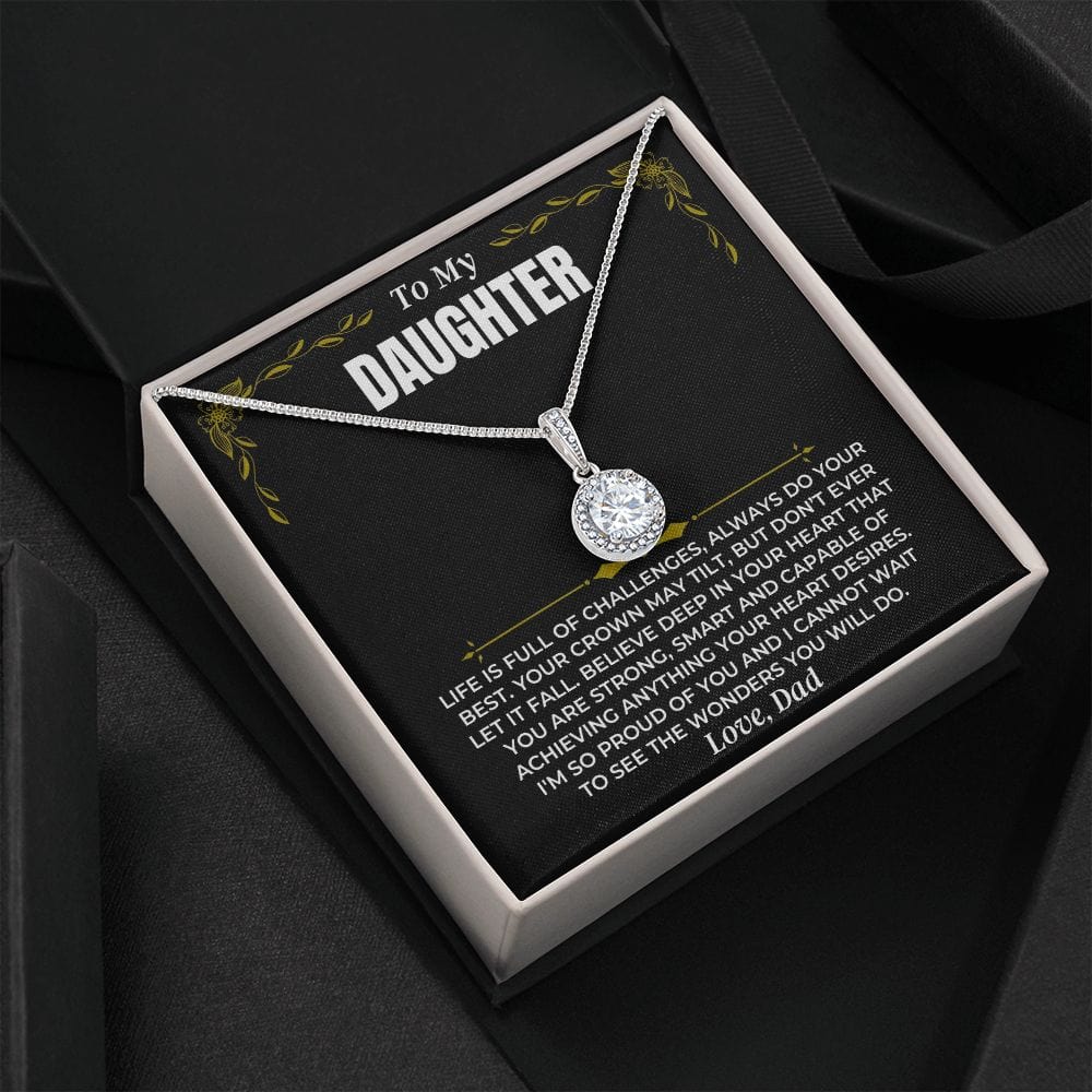 To My Daughter - Love Dad - Capable Of Anything - Beautiful Gift Set - SS425