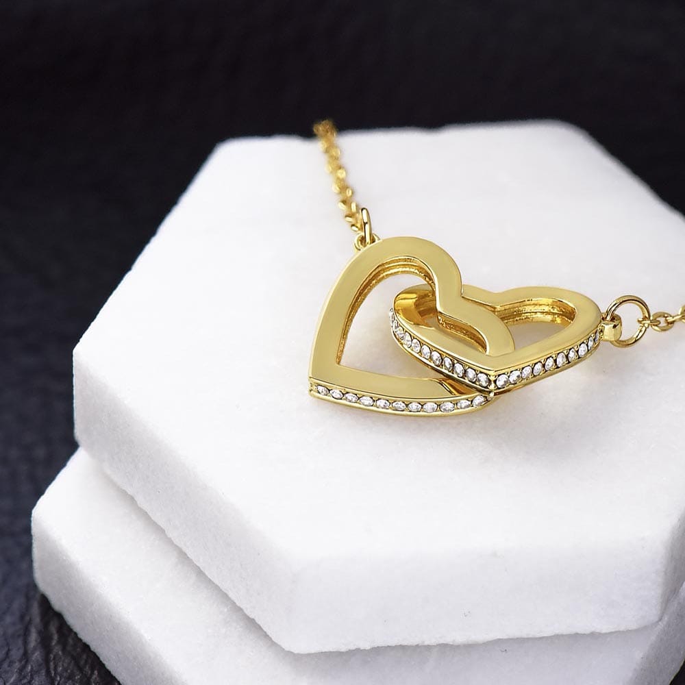 To My Daughter - Love Dad - Forever Linked Hearts - Gift Set - SS630