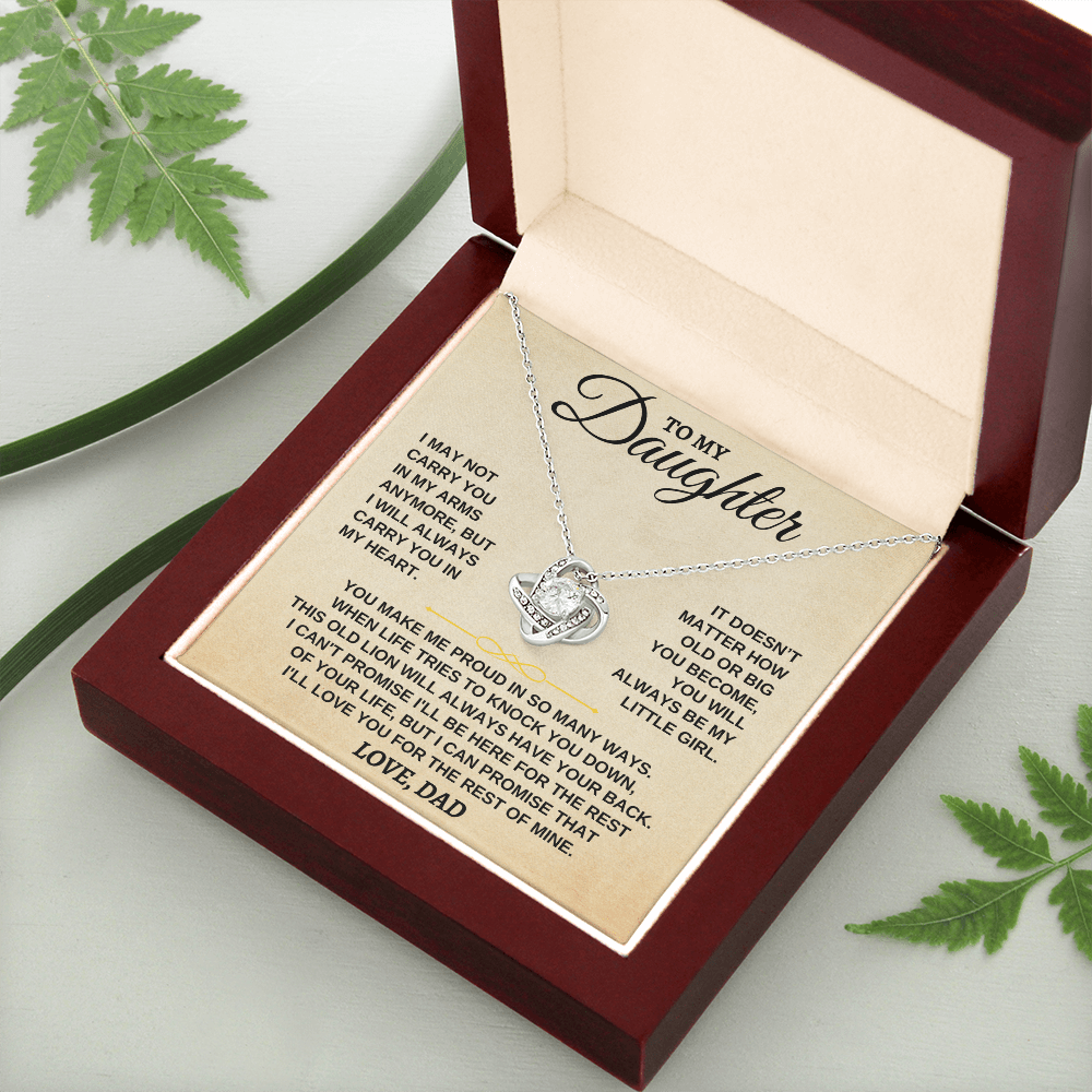 To My Daughter - Love Dad - Necklace Gift Set - SS271
