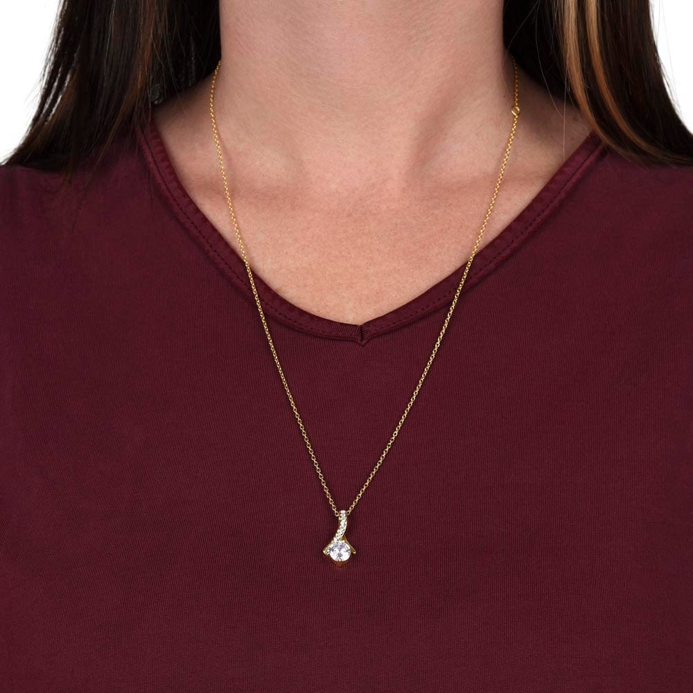 To My Daughter - Love Dad - Necklace Gift Set - SS318V2