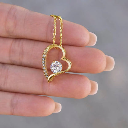 Daughter Necklace Gift Set From Dad With Message Card