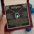 *NEW* Gift for Daughter from Dad - Record Box and Necklace Gift Set - SS559R