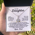 To My Daughter - Love Dad - Rest Of Mine - Beautiful Gift Set - SS433D