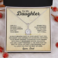 To My Daughter - Love Dad - Rest Of Mine - Beautiful Gift Set - SS438D
