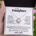 To My Daughter - Love Knot Gift Set - From Mom - SS206LKM