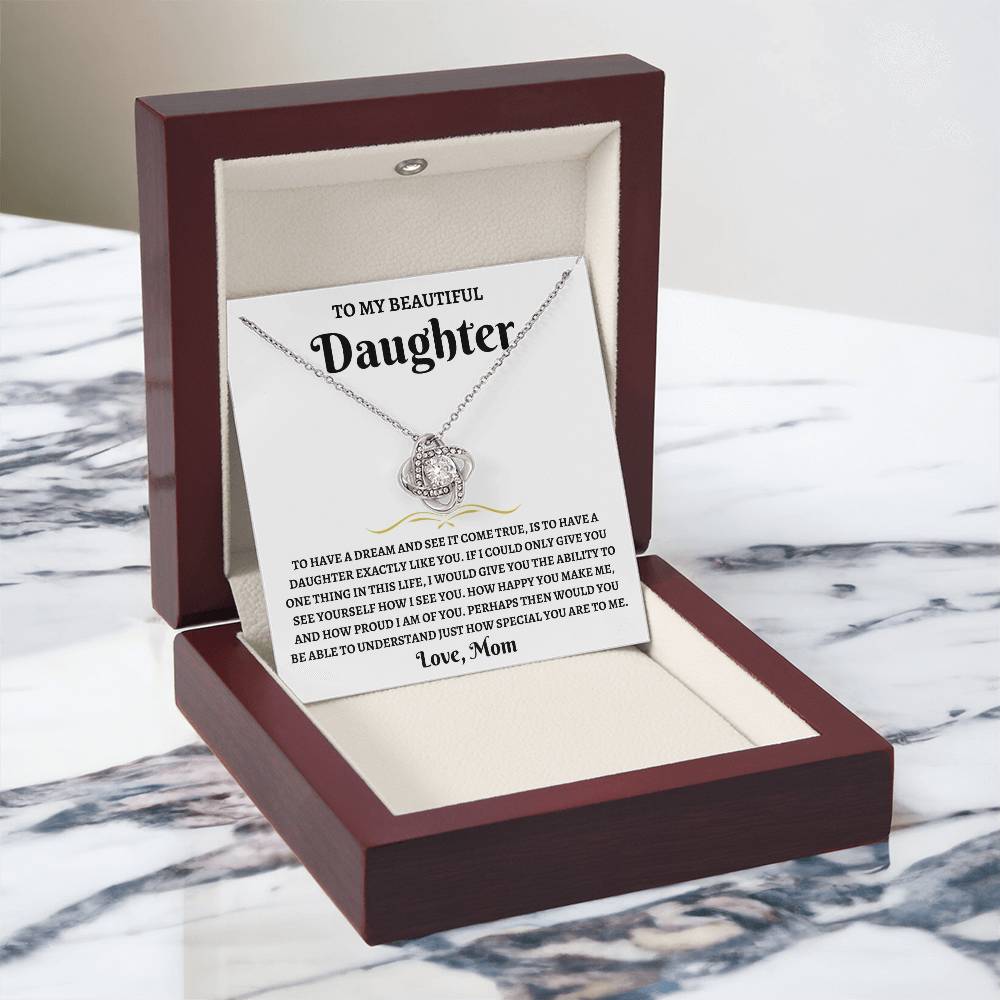 To My Daughter - Love Knot Gift Set - SS563