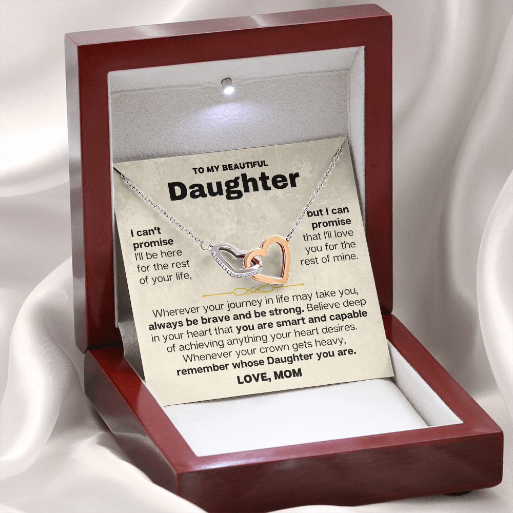 To My Daughter - Love Mom - Beautiful Gift Set - SS117-MV2