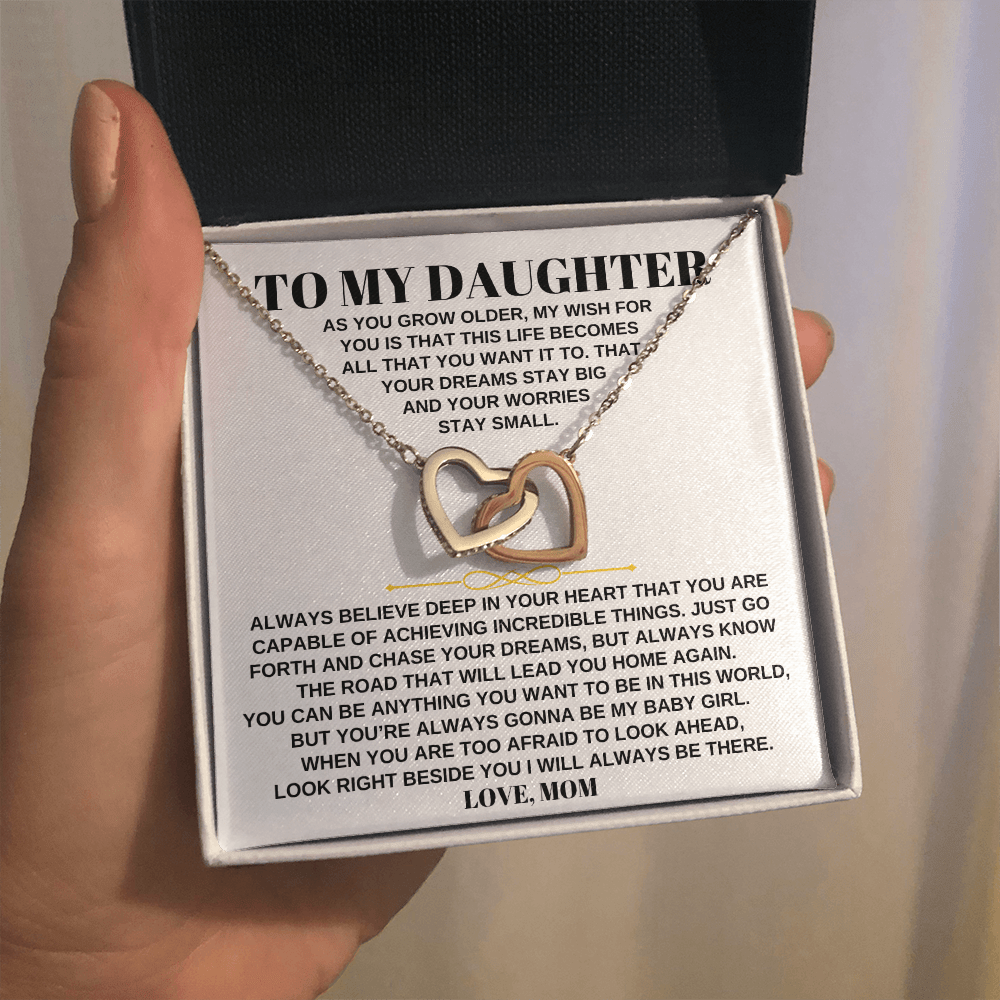 To My Daughter - Love Mom - Beautiful Gift Set - SS201