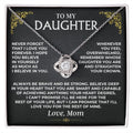 To My Daughter - Love Mom - Beautiful Gift Set - SS491M