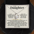 To My Daughter - Love Mom - Necklace Gift Set - SS314