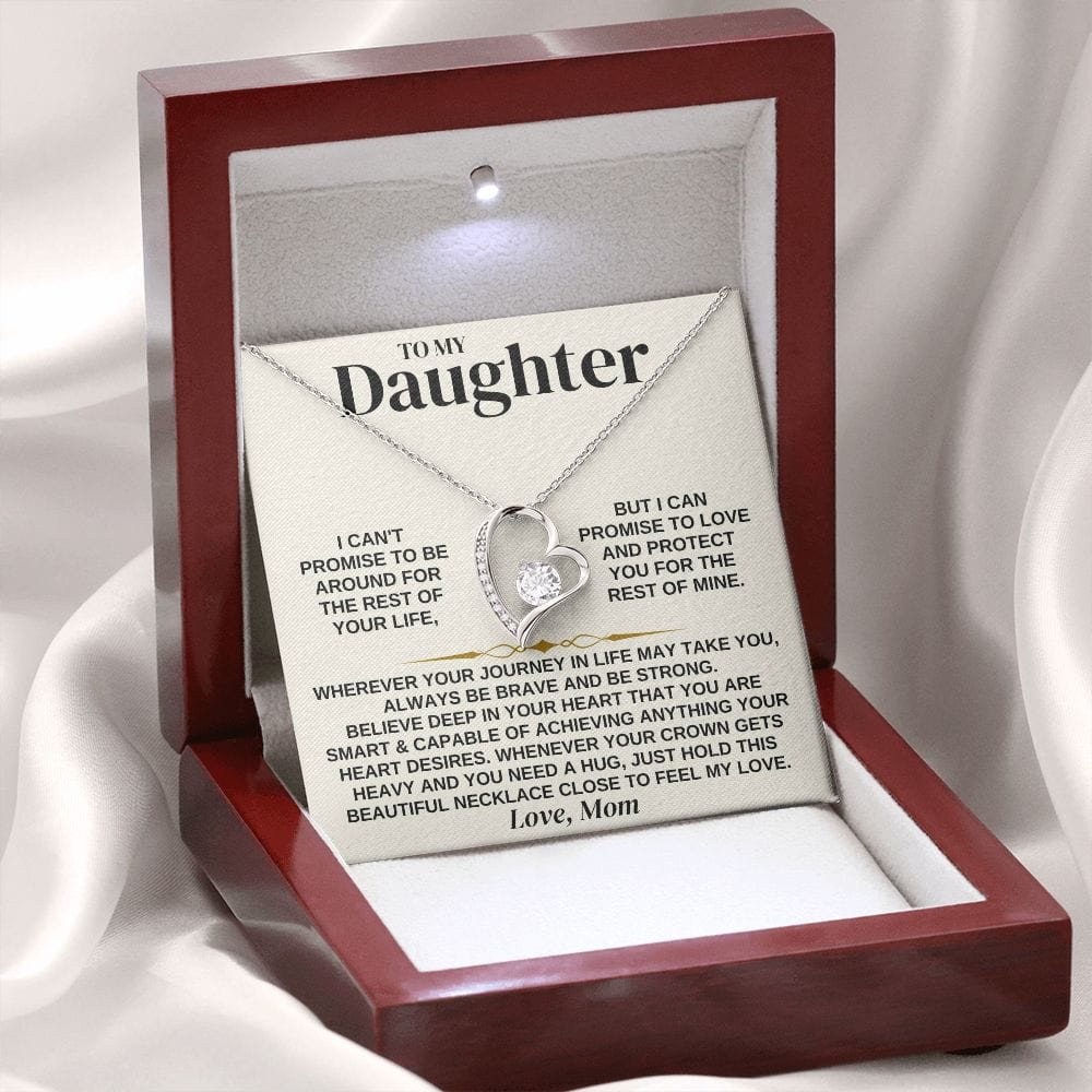 To My Daughter - Love Mom - Necklace Gift Set - SS314