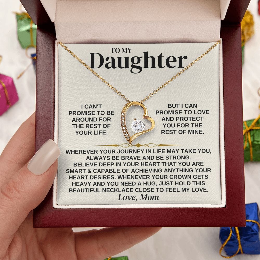 To My Daughter - Love Mom - Necklace Gift Set - SS314
