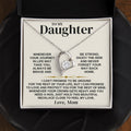 To My Daughter - Love Mom - Necklace Gift Set - SS315