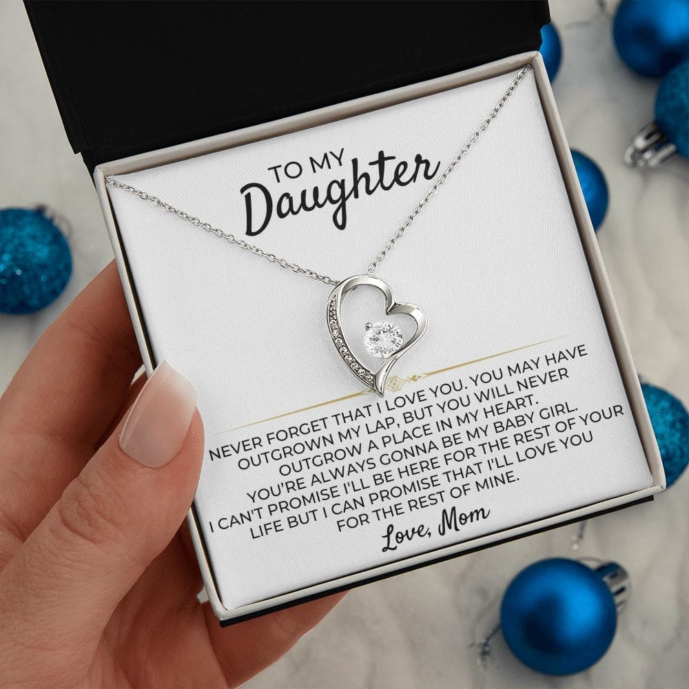 To My Daughter - Love Mom - Necklace Gift Set - SS364