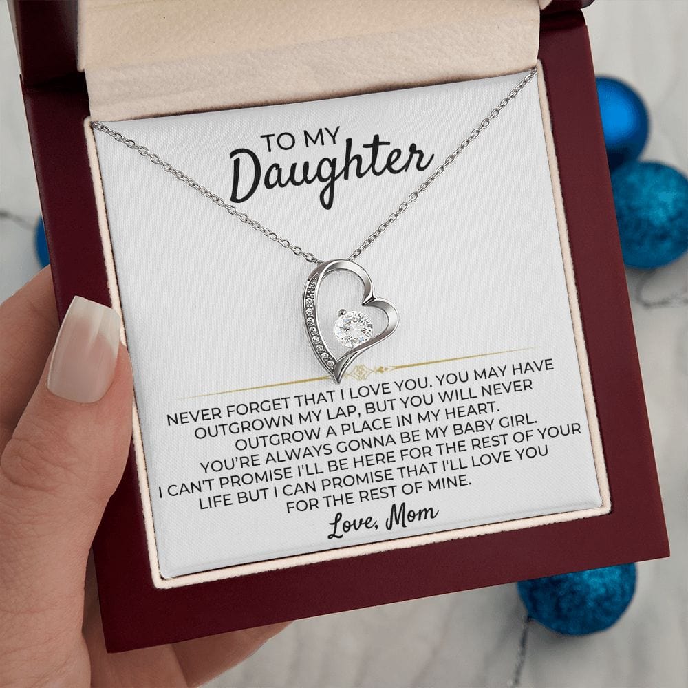 To My Daughter - Love Mom - Necklace Gift Set - SS364