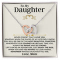 To My Daughter - Mom - Interlocked Hearts Gift Set - SS477DM