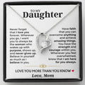 To My Daughter - Mom - Love You More Than You Know - Gift Set - SS604M