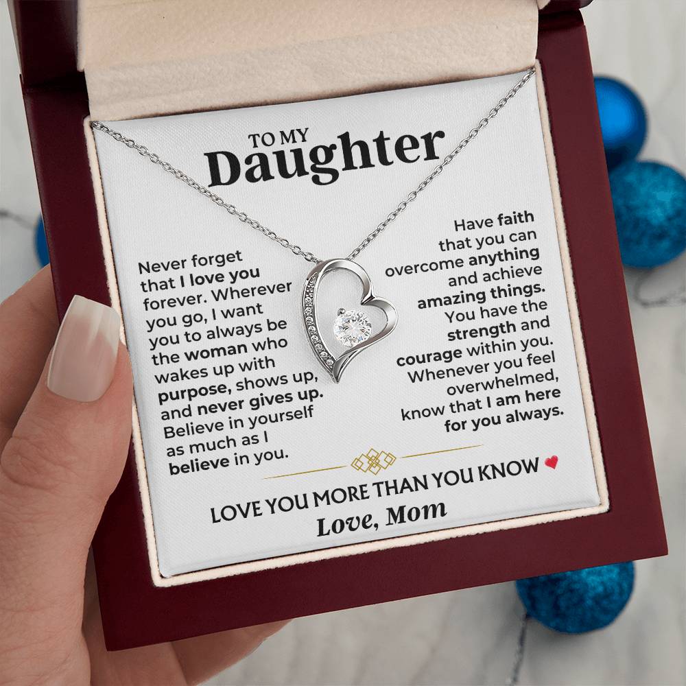 To My Daughter - Mom - Love You More Than You Know - Gift Set - SS604M
