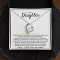 To My Daughter - Necklace Gift Set - SS362