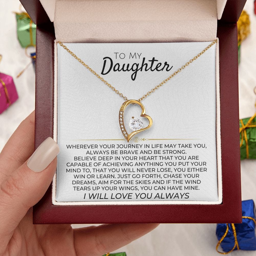 To My Daughter - Necklace Gift Set - SS362