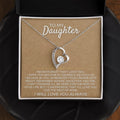 To My Daughter - Necklace Gift Set - SS363