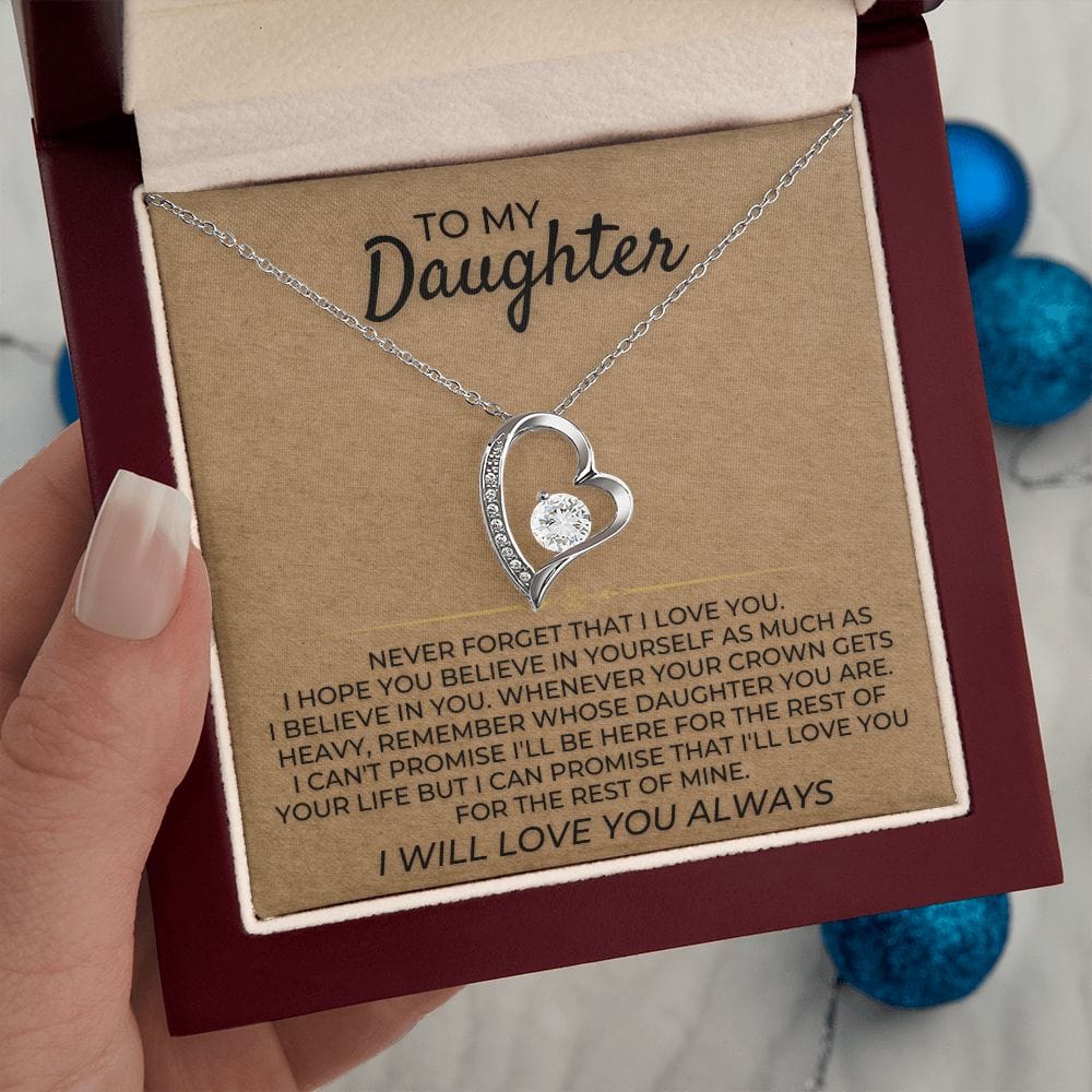 To My Daughter - Necklace Gift Set - SS363V2