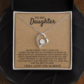 To My Daughter - Necklace Gift Set - SS363V2