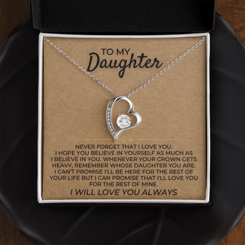 To My Daughter - Necklace Gift Set - SS363V2