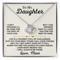 To My Daughter - Stand Tall - Love Knot Gift Set - SS426V2